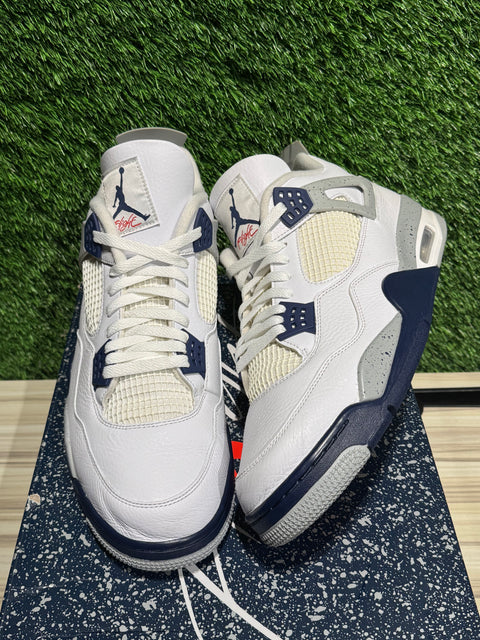 Jordan 4 Retro Midnight Navy Sz 15M