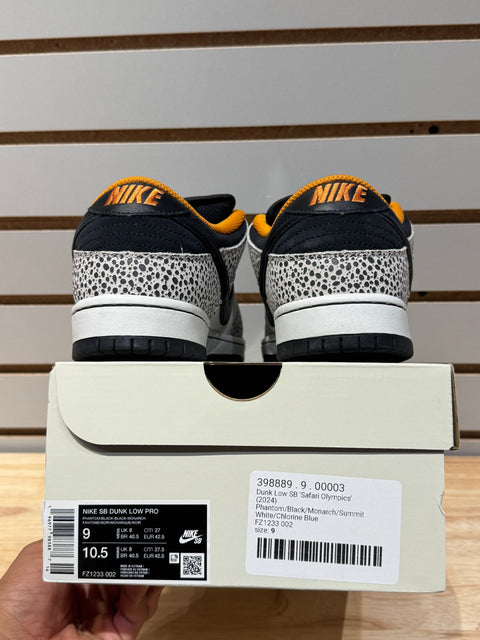 Nike SB Dunk Low Electric Pack Olympic Safari Sz 9M