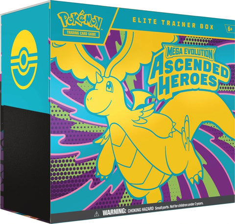 2026 Pokémon Mega Evolution Ascended Heroes Elite Trainer Box