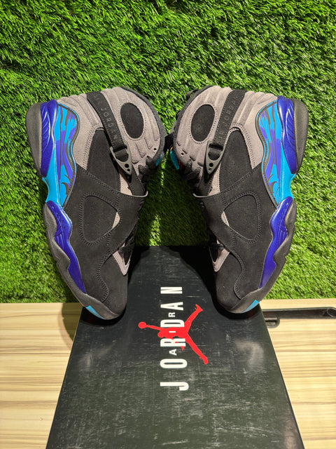 Jordan 8 Retro Aqua (2025) Sz 10.5M