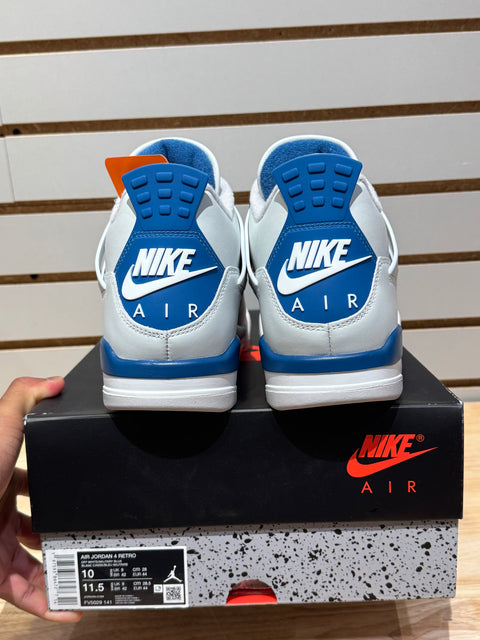 Jordan 4 Retro Military Blue (2024) Sz 10