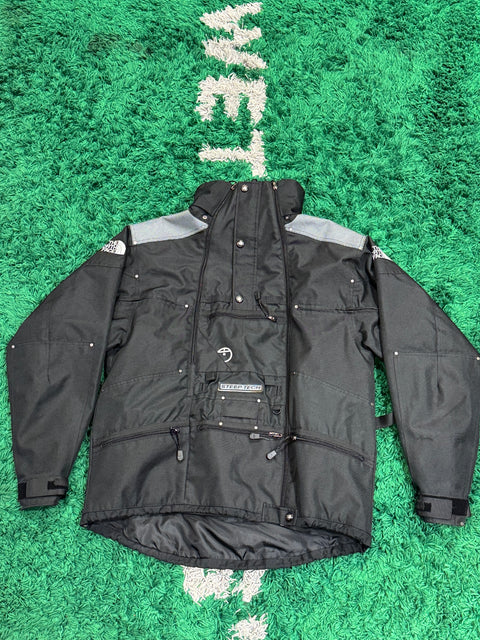 2007 Black Grey The North Face Steep Tech Jacket Sz XL