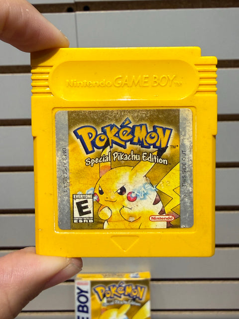 Pokemon Game Boy Yellow Version Special Pikachu Edition 1999