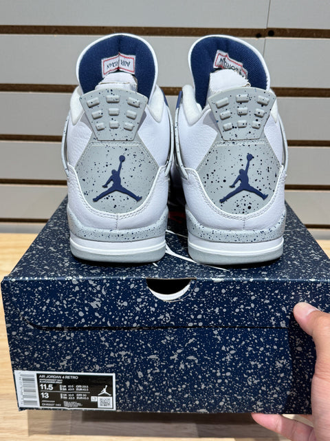 Jordan 4 Retro Midnight Navy Sz 11.5