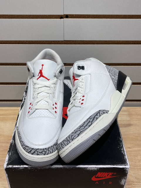 Jordan 3 Retro White Cement Reimagined Sz 12