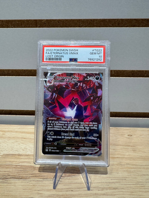 2022 POKEMON SWSH FA/ETERNATUS VMAX LOST ORIGIN PSA 10