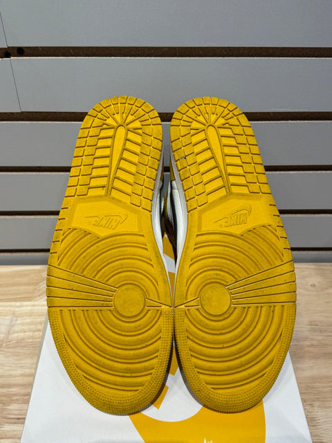 Jordan 1 Retro High OG Yellow Ochre Sz 10.5