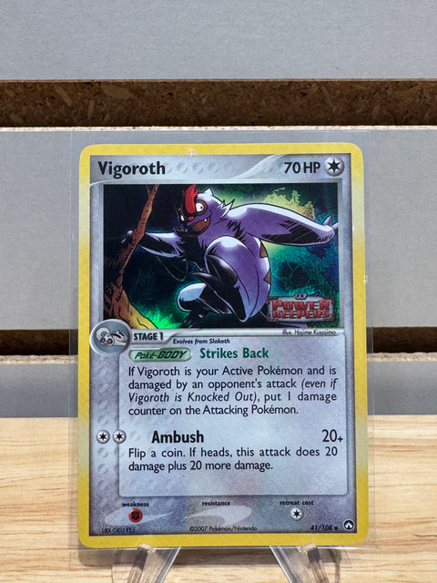 Vigoroth #41/108 Pokemon Power Keepers (Reverse Holo)(Stamped)
