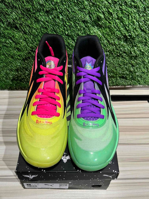 Puma LaMelo Ball MB.02 Rick & Morty Adventures Sz 9M
