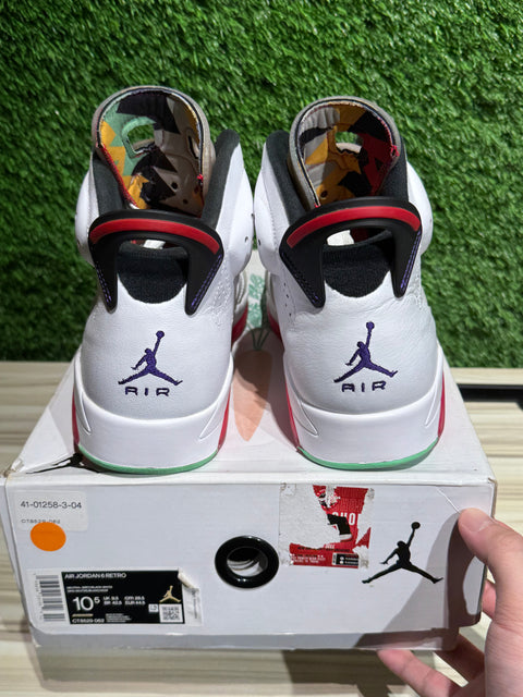 Jordan 6 Retro Hare Sz 10.5M