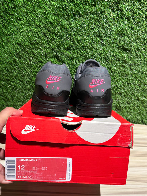 Nike Air Max 1 Ripstop Dark Grey Sz 12M