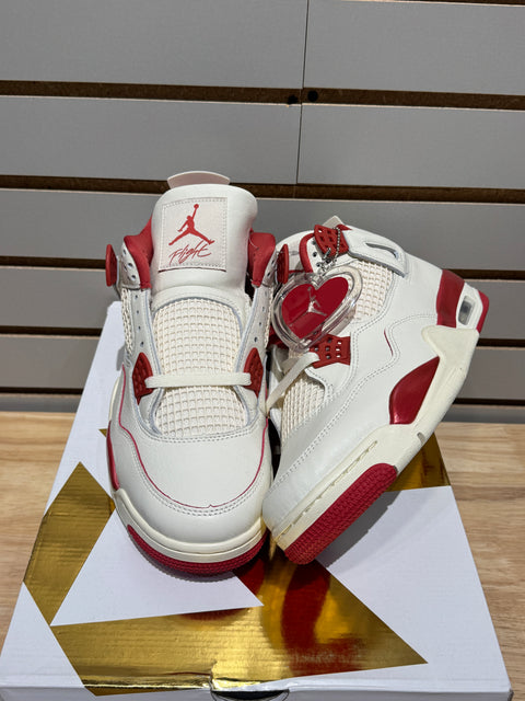 Jordan 4 Retro Valentine's Day Sierra Red (Women's) Sz 10.5