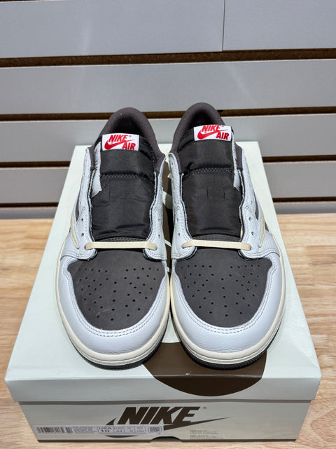 Jordan 1 Retro Low OG SP Travis Scott Reverse Mocha Sz 10M