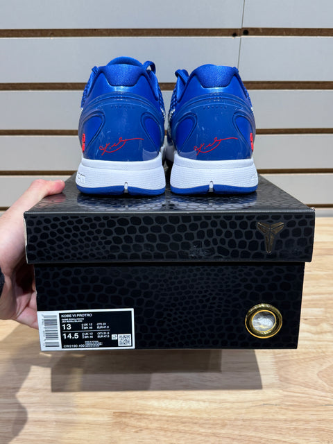 Nike Kobe 6 Protro Dodgers Sz 13