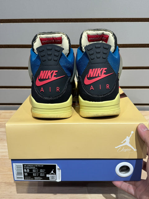Jordan 4 Retro Union Off Noir Sz 9.5