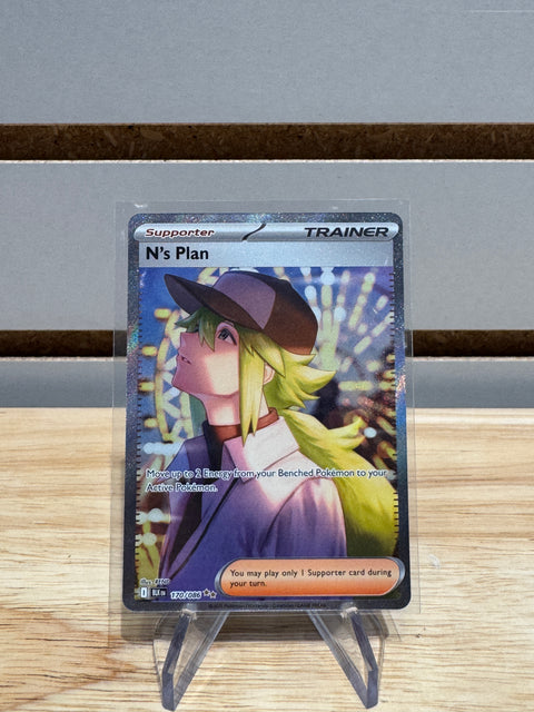 N's Plan - 170/086 - Pokemon SV: Black Bolt (BLK)