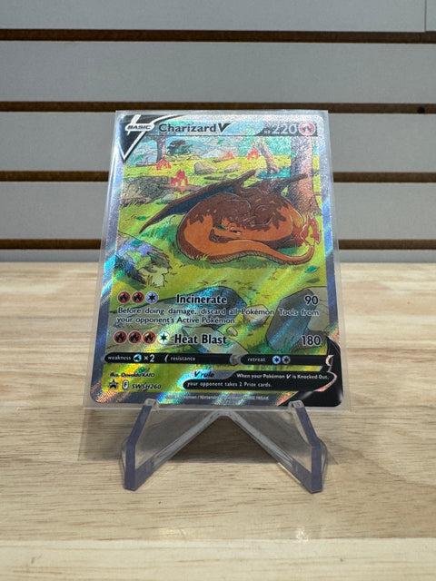 Charizard V - SWSH260 - SWSH: Pokemon Sword & Shield Promo Cards (SWSD)