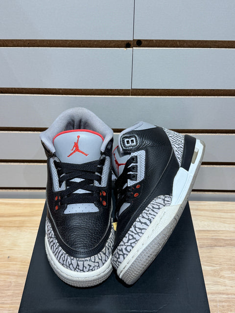 Jordan 3 Retro Black Cement (2018) (GS) Sz 6.5Y