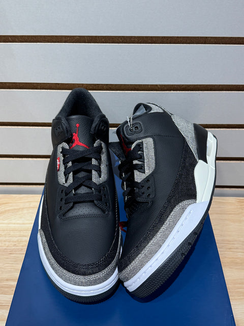 Jordan 3 Retro Levi’s Black Sz 11