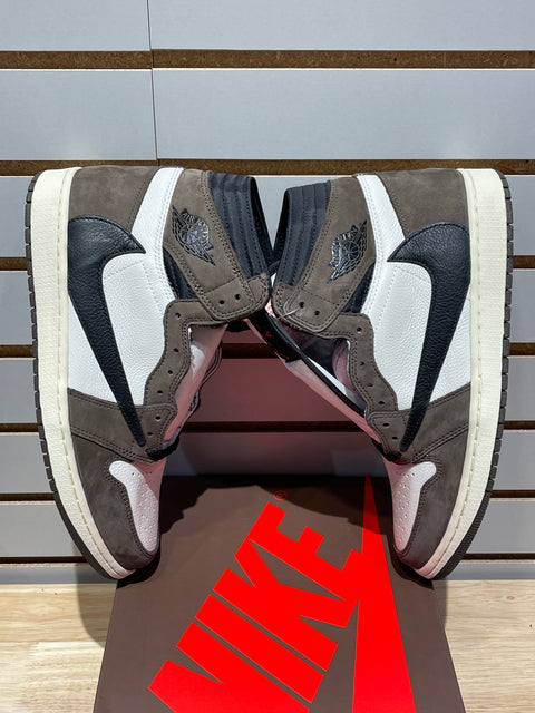 Jordan 1 Retro High OG SP Travis Scott Mocha Sz 11
