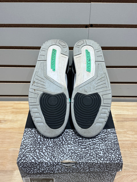 Jordan 3 Retro Green Glow Sz 10.5