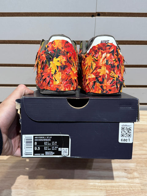 Nike Air Force 1 Low LX Leaf Camo Sz 8