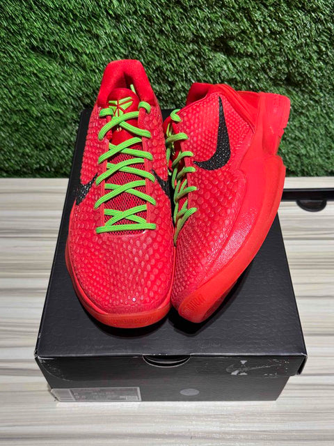 Nike Kobe 6 Protro Reverse Grinch Sz 8