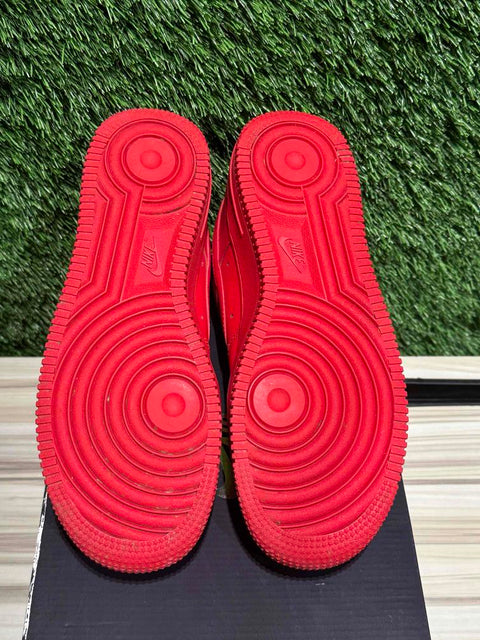 Nike Air Force 1 Low Triple Red Sz 5.5M,