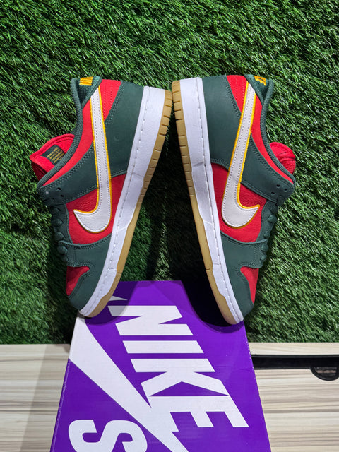 Nike SB Dunk Low Pro PRM Seattle Supersonics Sz 9M