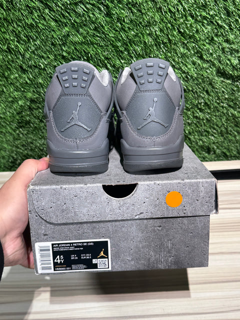 Jordan 4 Retro SE Paris Olympics Wet Cement (GS) Sz 4.5Y