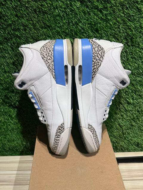 Jordan 3 Retro UNC (2020) Sz 12M