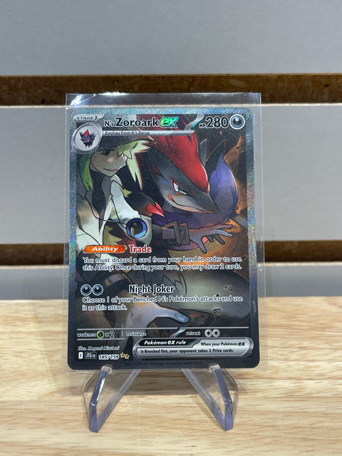 N's Zoroark ex - 185/159 - Pokemon SV09: Journey Together (JTG)