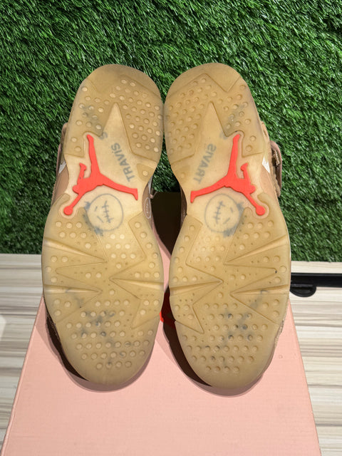 Jordan 6 Retro Travis Scott British Khaki Sz 11M