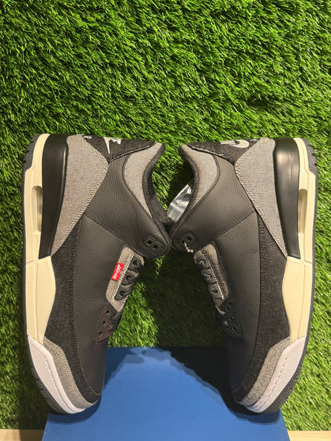 Jordan 3 Retro Levi’s Black Sz 11