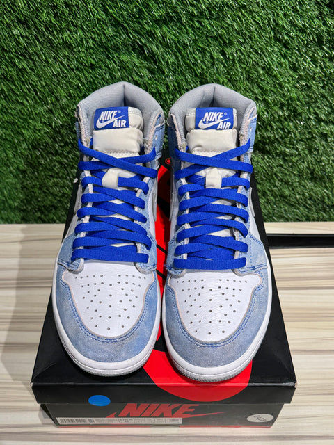 Jordan 1 Retro High Hyper Royal Smoke Grey Sz 8M