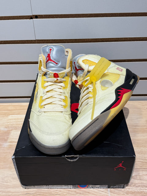 Jordan 5 Retro Off-White Sail Sz 11M