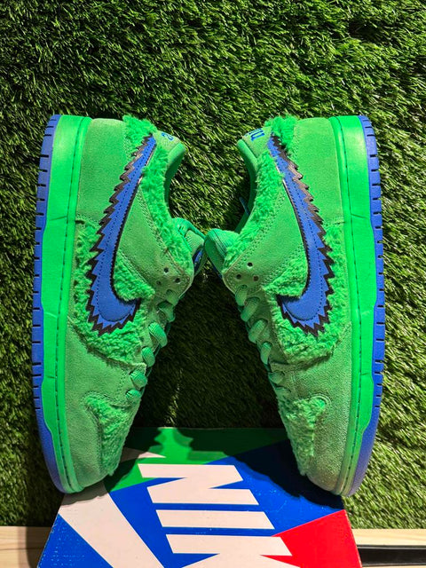Nike SB Dunk Low Grateful Dead Bears Green Sz 11.5M