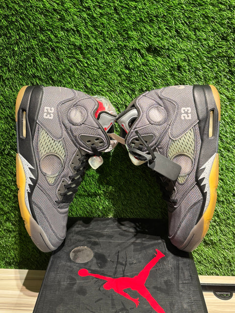 Jordan 5 Retro Off-White Muslin Sz 12M