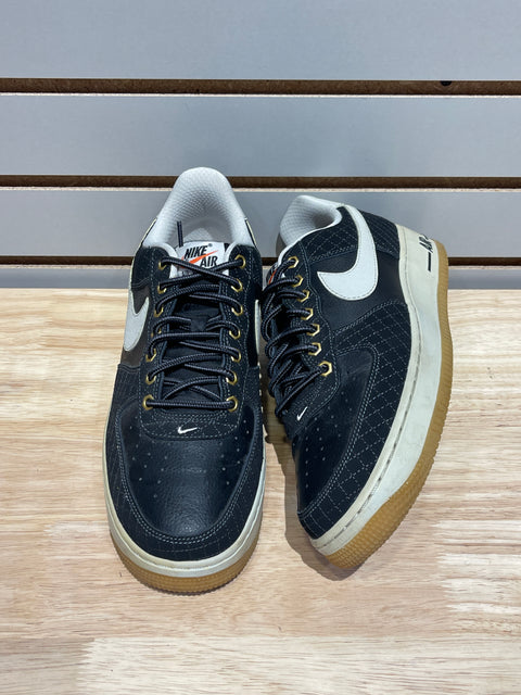 Nike Air Force 1 'Black Checkered' Sz 9