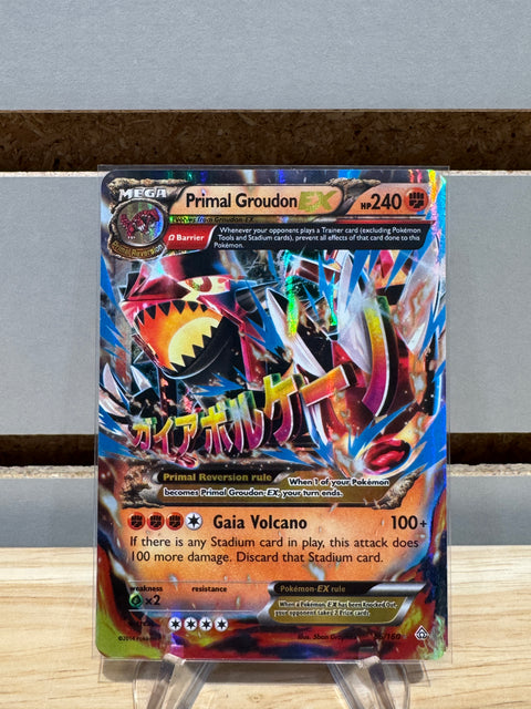 Primal Groudon EX (Omega) - XY - Primal Clash (PRC) Pokemon