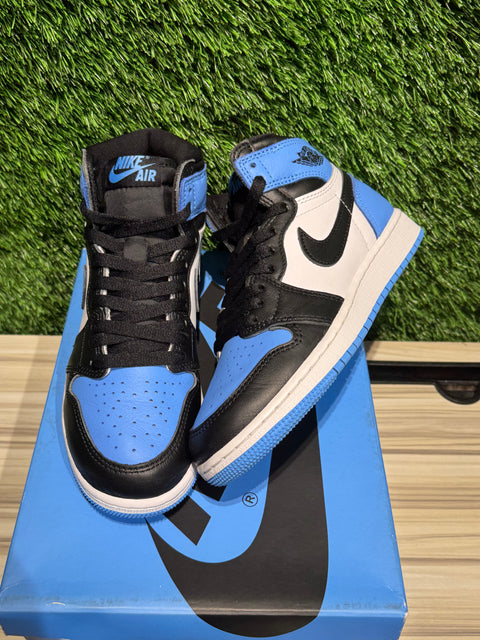 Jordan 1 Retro High OG UNC Toe (GS) Sz 4Y
