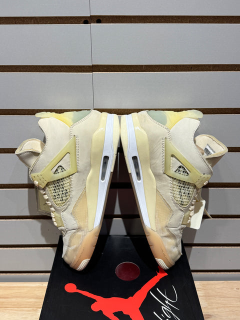 Jordan 4 Retro Off-White Sail (Women's) Sz 10.5M/12W,,