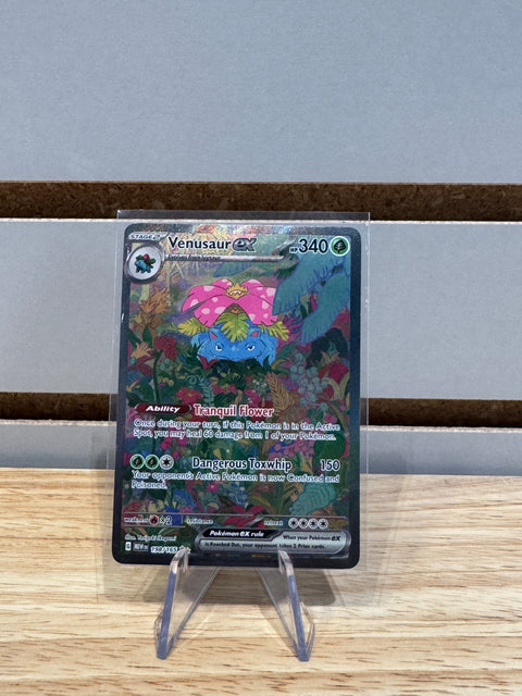 Venusaur ex 2023 Pokémon Scarlet & Violet 151 Special Illustration Rare 151/198