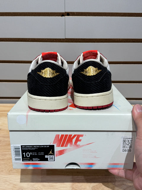 Jordan 1 Retro Low OG Trophy Room Rookie Card Away Sz 10.5