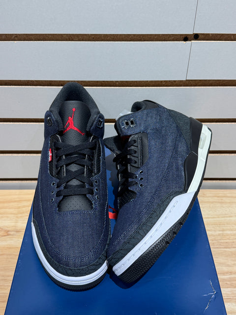 Jordan 3 Retro Levi’s Indigo Sz 11