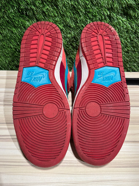 Nike SB Dunk Low Brickhouse Turbo Green Sz 9M