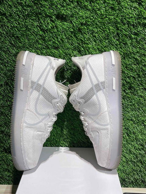 Nike Air Force 1 React White Light Bone Sz 10M