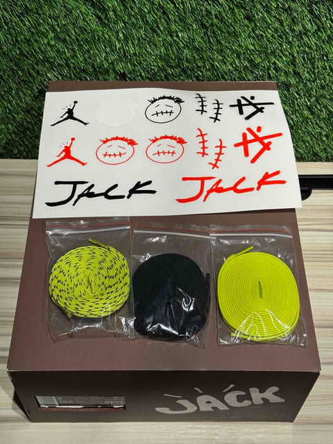 Jordan Jumpman Jack TR Travis Scott Bright Cactus Sz 9M