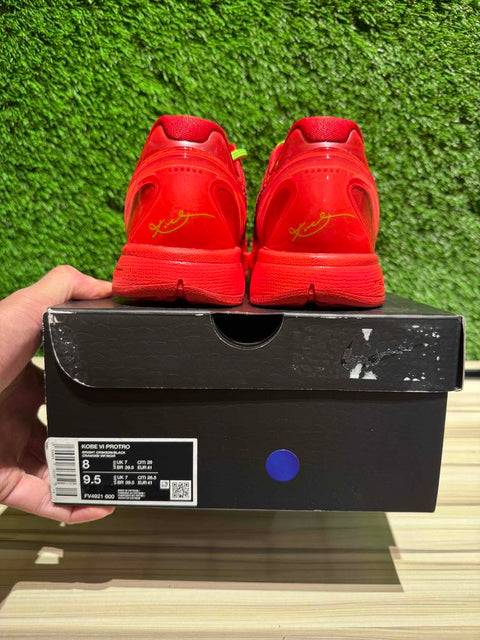 Nike Kobe 6 Protro Reverse Grinch Sz 8