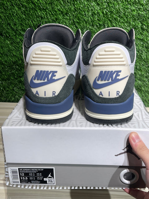 Jordan 3 Retro OG SP A Ma Maniére Diffused Blue Diffused Blue Sz 12M
